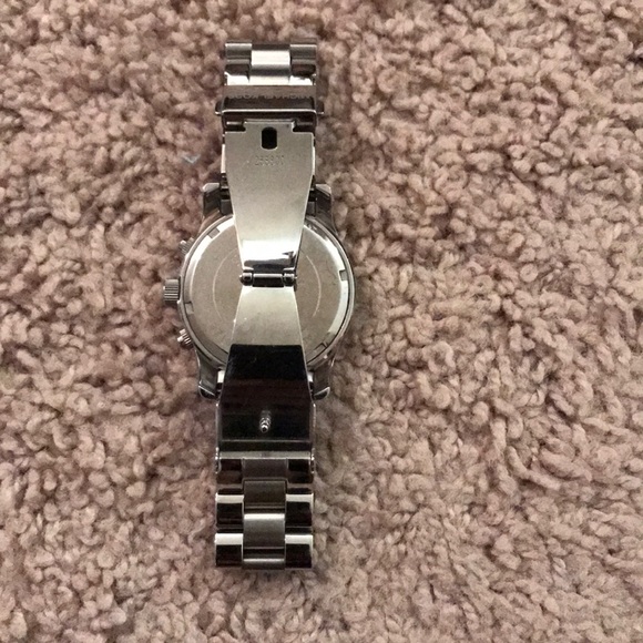 Silver Mother of Pearl Michael Kors Watch - Picture 2 of 3